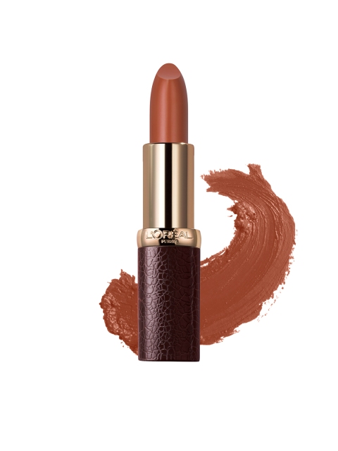 L'Oreal Paris Luxe Leather Matte Limited Edition Lipstick, 292 Shellie's Plan 3.7 g, Brown
L'Oreal Paris Luxe Leather Matte Limited Edition Lipstick, 292 Shellie's Plan 3.7 g, Brown