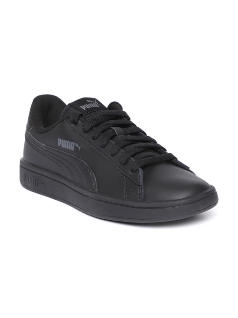Puma Unisex Black Smash v2 Leather Sneakers
Puma Unisex Black Smash v2 Leather Sneakers