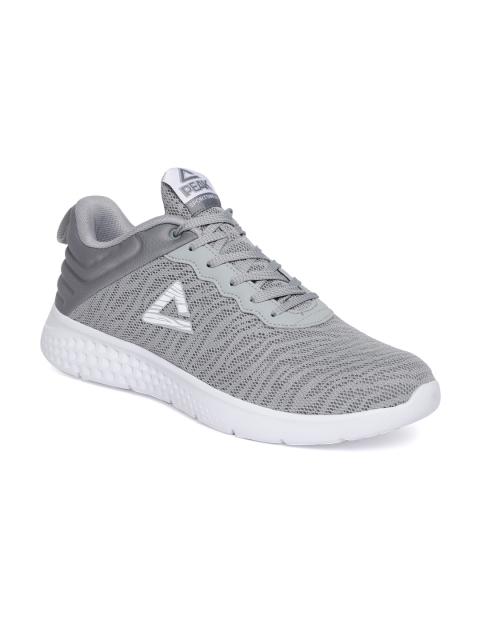 PEAK Men Grey Walking Shoes
