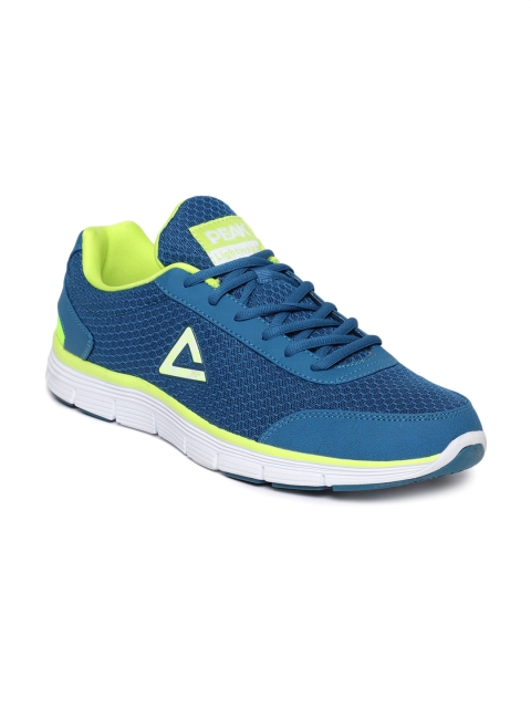 PEAK Men Blue Running Shoes