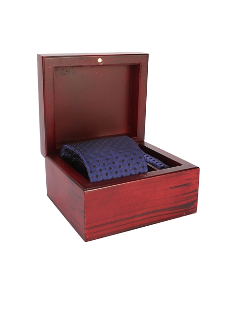 Peter England Men Blue Accessory Gift Set
