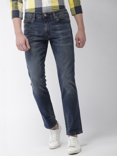 Levis Men Navy Blue Redloop Slim Fit Mid-Rise Clean Look Stretchable Cropped Jeans 511
Levis Men Navy Blue Redloop Slim Fit Mid-Rise Clean Look Stretchable Cropped Jeans 511