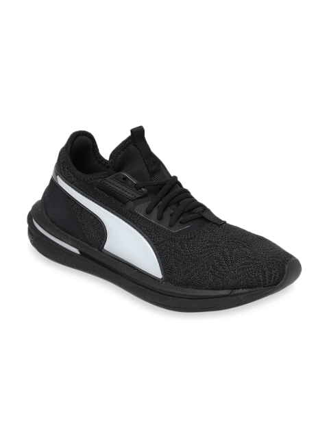 Puma Unisex Black Running Shoes