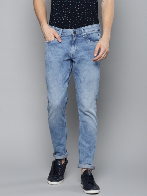 Louis Philippe Jeans Men Blue Comfy Tapered Fit Low-Rise Clean Look Stretchable Jeans
Louis Philippe Jeans Men Blue Comfy Tapered Fit Low-Rise Clean Look Stretchable Jeans