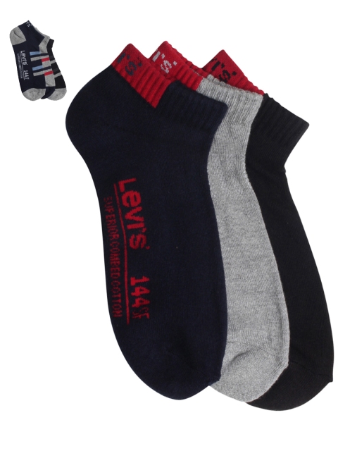 Levi's Men's Pack of 6 Pairs Assorted Socks