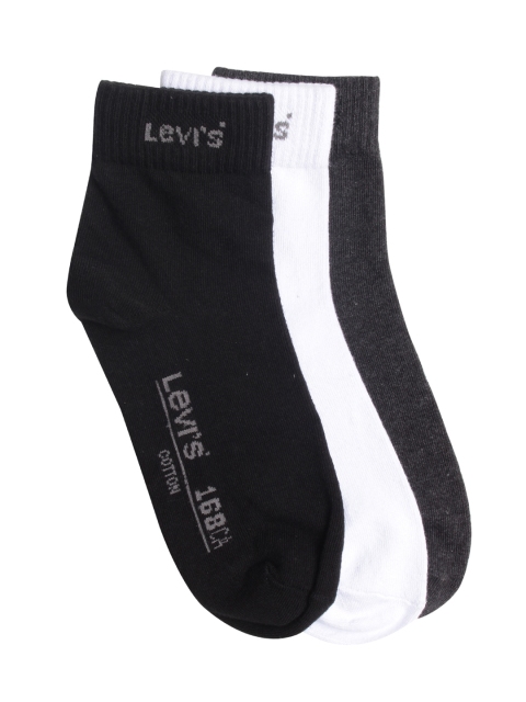 Levis Men Pack of 6 Assorted Ankle-length Socks