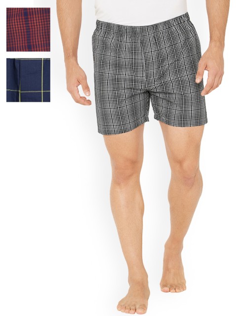 XYXX Men Super Combed Cotton Checkered Pack of 3 Checkmate Boxer XYBOX3PCKN79, Multi
XYXX Men Super Combed Cotton Checkered Pack of 3 Checkmate Boxer XYBOX3PCKN79, Multi