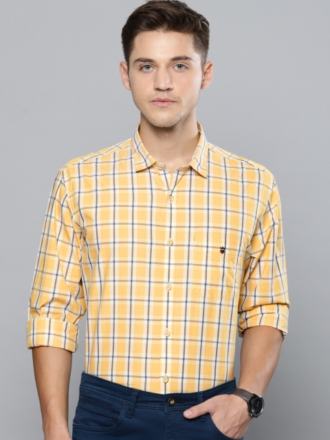 Louis Philippe Sport Men Yellow & Blue With Purple Tinge Slim Checked Smart Casual Shirt
Louis Philippe Sport Men Yellow & Blue With Purple Tinge Slim Checked Smart Casual Shirt