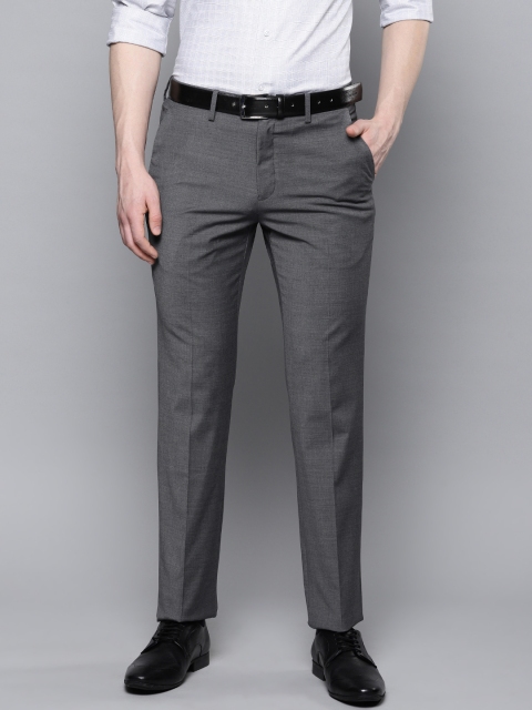 Louis Philippe Men Grey Slim Fit Solid Permapress finest wrinkle free Formal Trousers
Louis Philippe Men Grey Slim Fit Solid Permapress finest wrinkle free Formal Trousers