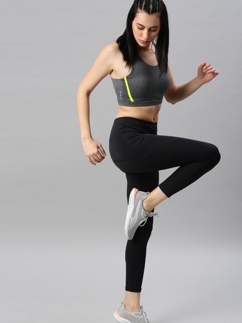 HRX by Hrithik Roshan Grey Solid Lightly Padded RAPID DRY Sports Bra HRX-SS19-WK-3606-B
HRX by Hrithik Roshan Grey Solid Lightly Padded RAPID DRY Sports Bra HRX-SS19-WK-3606-B