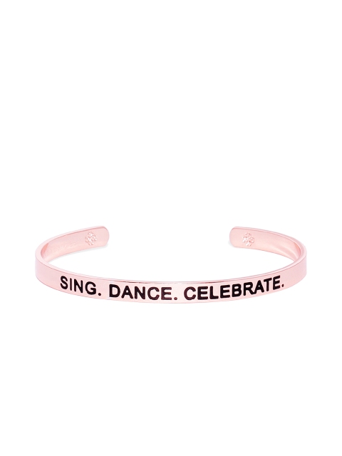 Pipa Bella Limited Edition Rose Gold Plated Sing. Dance. Celebrate. Resolution Karma Bangle
Pipa Bella Limited Edition Rose Gold Plated Sing. Dance. Celebrate. Resolution Karma Bangle