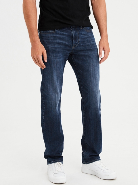 AMERICAN EAGLE OUTFITTERS Men Blue Straight Fit Mid-Rise Clean Look Stretchable Jeans
AMERICAN EAGLE OUTFITTERS Men Blue Straight Fit Mid-Rise Clean Look Stretchable Jeans