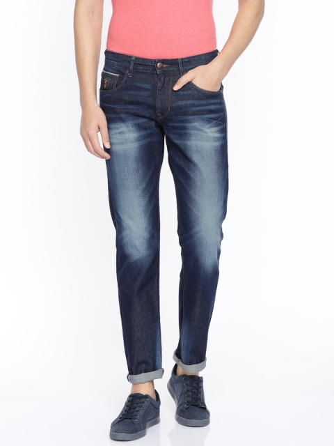 U.S. Polo Assn. Denim Co. Men Blue Slim Tapered Fit Mid-Rise Clean Look Stretchable Jeans
U.S. Polo Assn. Denim Co. Men Blue Slim Tapered Fit Mid-Rise Clean Look Stretchable Jeans