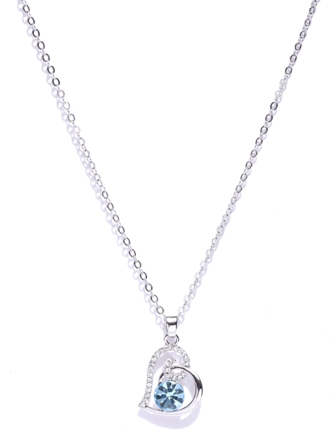 Jewels Galaxy Rhodium-Plated Handcrafted Pendant with Crystals From Swarovski & Chain, Silver
Jewels Galaxy Rhodium-Plated Handcrafted Pendant with Crystals From Swarovski & Chain, Silver