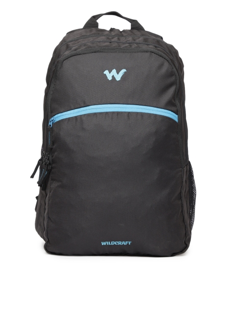 Wildcraft Unisex Black Solid Backpack