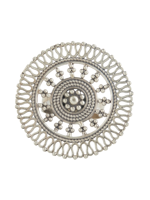 ahilya Sterling Silver Indrani Filigree Ring