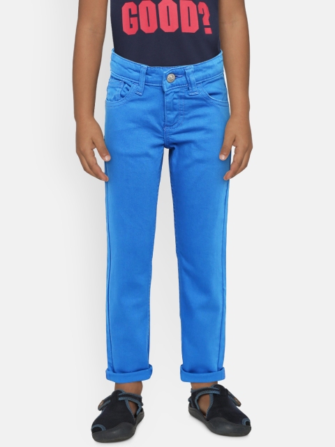 United Colors of Benetton Boys Blue Regular Fit Mid-Rise Clean Look Stretchable Jeans
United Colors of Benetton Boys Blue Regular Fit Mid-Rise Clean Look Stretchable Jeans