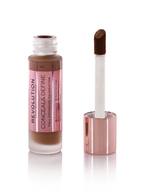 Makeup Revolution London Conceal & Define Full Coverage Foundation - F14 23 ml, Brown
Makeup Revolution London Conceal & Define Full Coverage Foundation - F14 23 ml, Brown