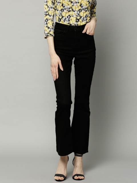 Marks & Spencer Women Black Skinny Fit High-Rise Clean Look Stretchable Flared Jeans
Marks & Spencer Women Black Skinny Fit High-Rise Clean Look Stretchable Flared Jeans