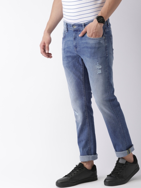 Indian Terrain Men Blue Slim Brooklyn Fit Low-Rise Mildly Distressed Stretchable Jeans
Indian Terrain Men Blue Slim Brooklyn Fit Low-Rise Mildly Distressed Stretchable Jeans