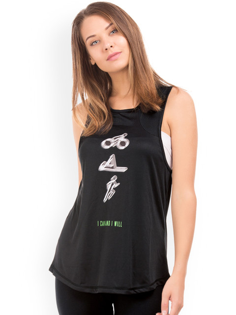 Sugr Women Black Printed Tank Top
Sugr Women Black Printed Tank Top