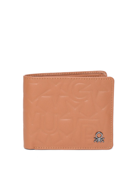 United Colors of Benetton Men Brown Textured Leather Two Fold Wallet
United Colors of Benetton Men Brown Textured Leather Two Fold Wallet