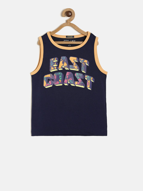 Indian Terrain Boys Blue Printed Round Neck T-shirt
Indian Terrain Boys Blue Printed Round Neck T-shirt