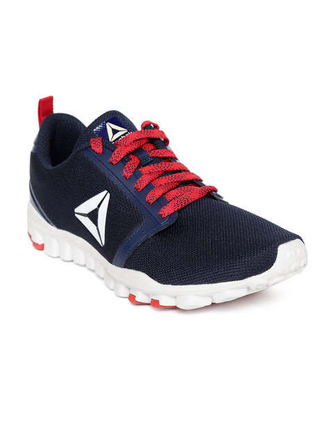 Reebok Men Navy Realflex Running Shoes, Navy blue
Reebok Men Navy Realflex Running Shoes, Navy blue