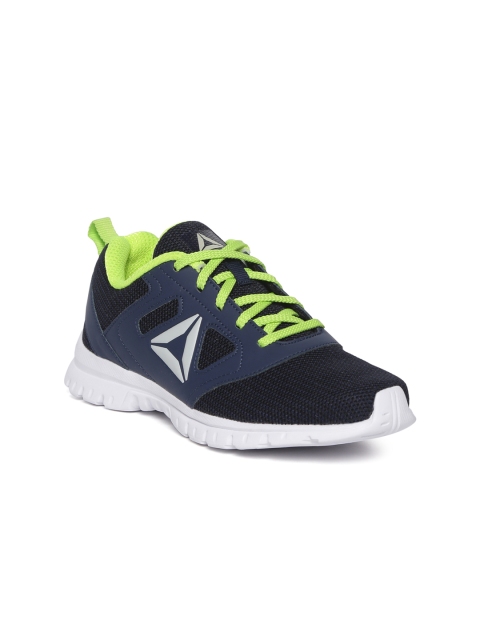 Reebok Women Navy Tropical Running Shoes, Navy blue