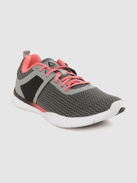 Reebok Women Grey Studio Workout Training Shoes