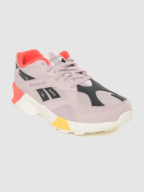 Reebok Classic Unisex Lavender Aztrek Sneakers