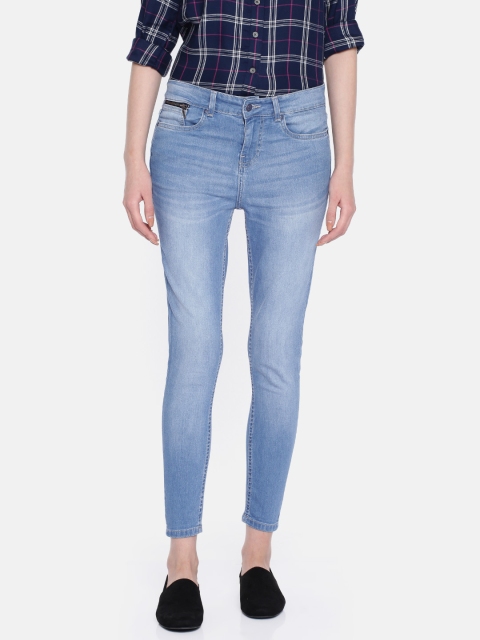Allen Solly Woman Women Blue Skinny Fit High-Rise Clean Look Stretchable Cropped Jeans
Allen Solly Woman Women Blue Skinny Fit High-Rise Clean Look Stretchable Cropped Jeans