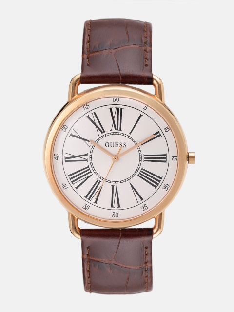 GUESS Women Cream-Coloured Analogue Watch W1068L7_OR