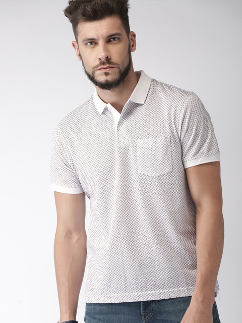 Indian Terrain Men White Printed Polo Collar T-shirt
Indian Terrain Men White Printed Polo Collar T-shirt