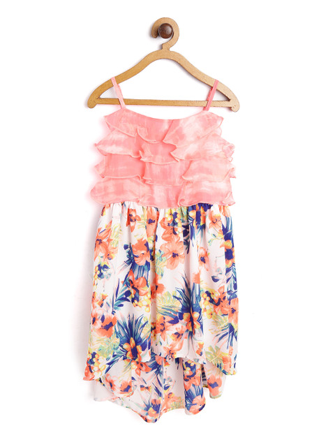 Nauti Nati Girls Orange & Blue Printed Blouson Dress
Nauti Nati Girls Orange & Blue Printed Blouson Dress