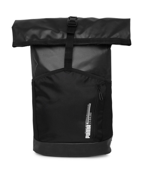 Puma Unisex Black Solid Backpack
Puma Unisex Black Solid Backpack