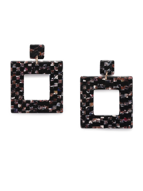 Accessorize Multicoloured Square-Shaped Drop Earrings, Multi
Accessorize Multicoloured Square-Shaped Drop Earrings, Multi
