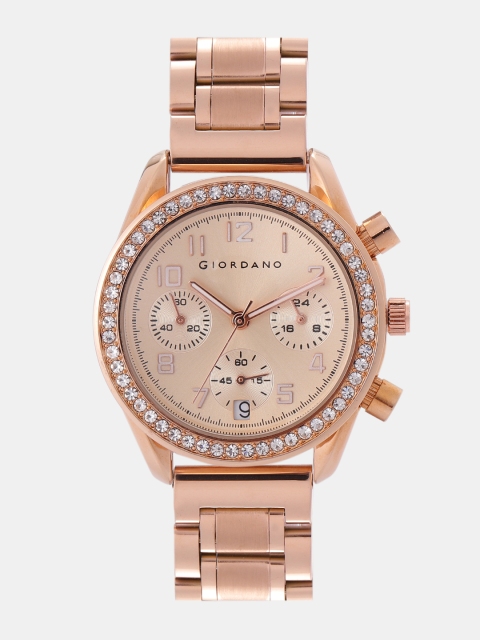 GIORDANO Women Rose Gold Analogue Watch C2141-33
