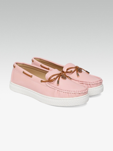 Carlton London Women Pink Boat Shoes