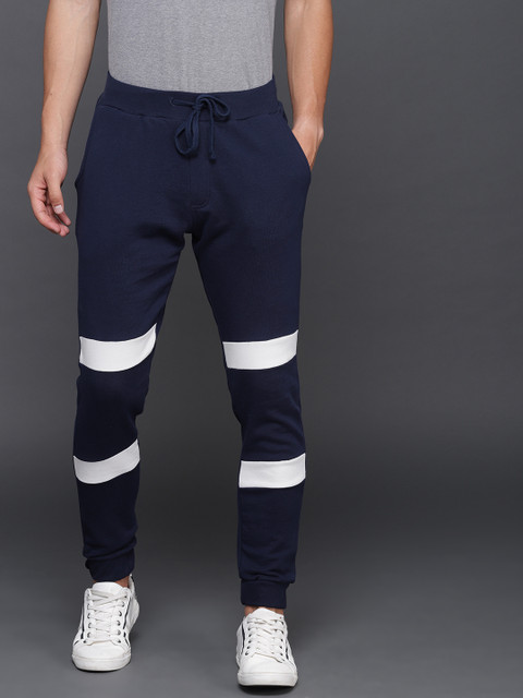 WROGN Men Navy Solid Straight Fit Joggers, Navy blue
WROGN Men Navy Solid Straight Fit Joggers, Navy blue