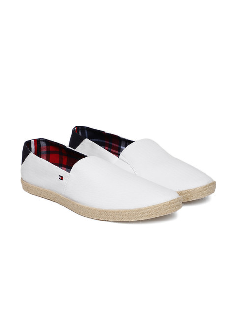 Tommy Hilfiger Men White Slip-On Sneakers
Tommy Hilfiger Men White Slip-On Sneakers
