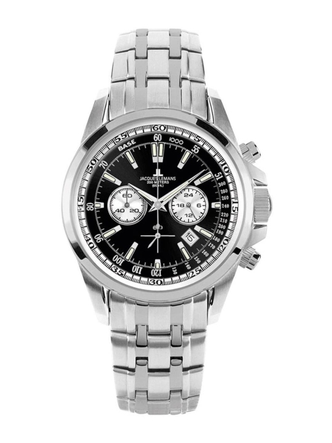 Jacques Lemans Men Black Analogue Watch 1-1117EN