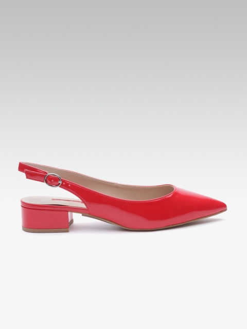 DOROTHY PERKINS Women Red Solid Pumps