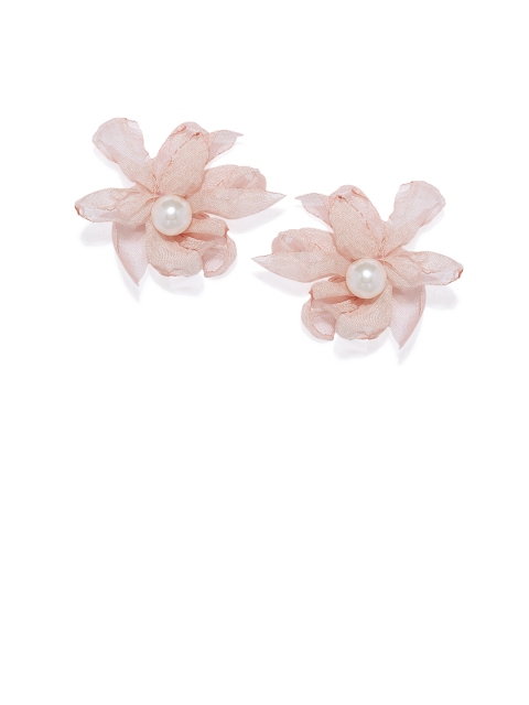 Pipa Bella Pink Floral Studs