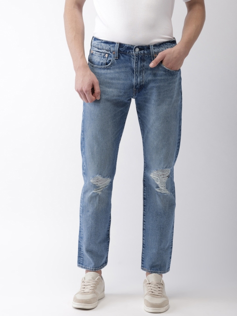 Levis X Justin Timberlake Men Blue Tapered Mildly Distressed Stretchable Jeans 502
Levis X Justin Timberlake Men Blue Tapered Mildly Distressed Stretchable Jeans 502