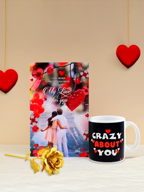 Archies Love Gifts Unisex Multicoloured Printed Pack Of 3 Valentines Day Gift Set, Multi
Archies Love Gifts Unisex Multicoloured Printed Pack Of 3 Valentines Day Gift Set, Multi