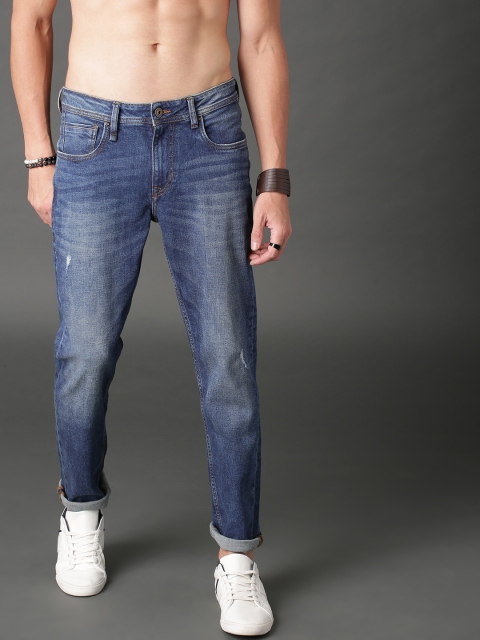 Roadster Men Vintage Blue Mildly Distressed Slim Tapered Fit Mid-Rise Stretchable Jeans
Roadster Men Vintage Blue Mildly Distressed Slim Tapered Fit Mid-Rise Stretchable Jeans