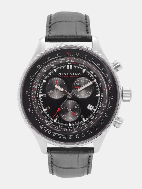 GIORDANO Men Black Analogue Watch 1580-11X