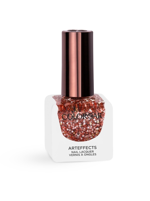 Colorbar Arteffects Glitter Obsession Nail Lacquer - Coral Dance 1282 12ml, Rose gold
Colorbar Arteffects Glitter Obsession Nail Lacquer - Coral Dance 1282 12ml, Rose gold