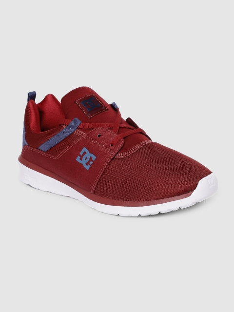 DC Men Red Solid Sneakers